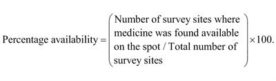 Availability of Access, Watch, and Reserve groups of essential antibiotics: a cross-sectional survey